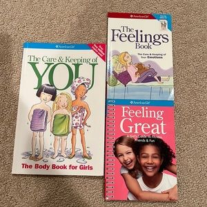 3 American Girl Books